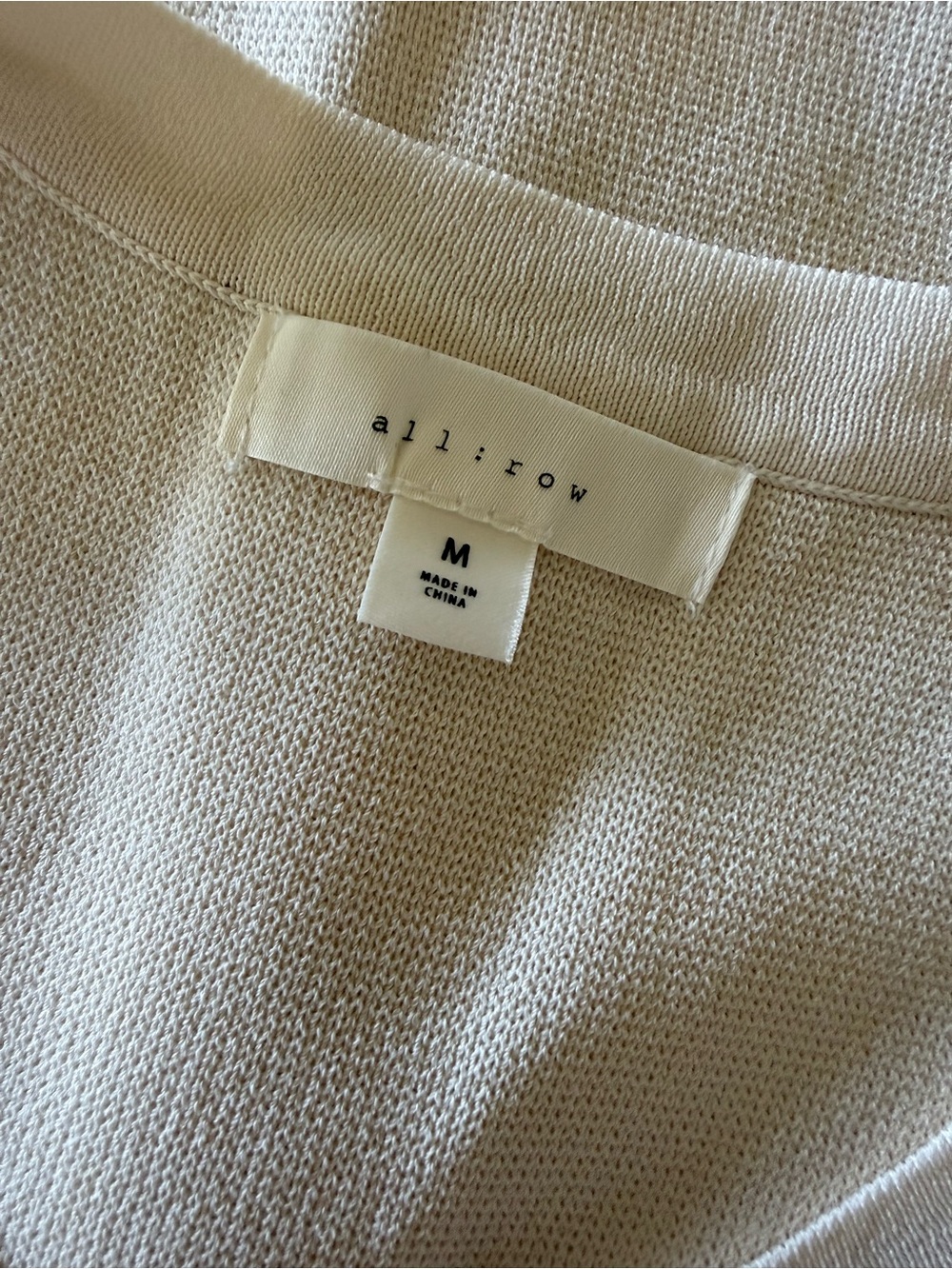 Cream Tank - Picture 2 of 5